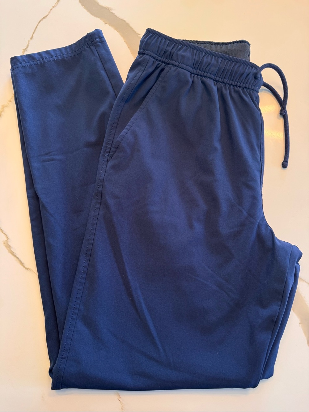 Primary Kids Navy Lightweight Track Pants - Size 14